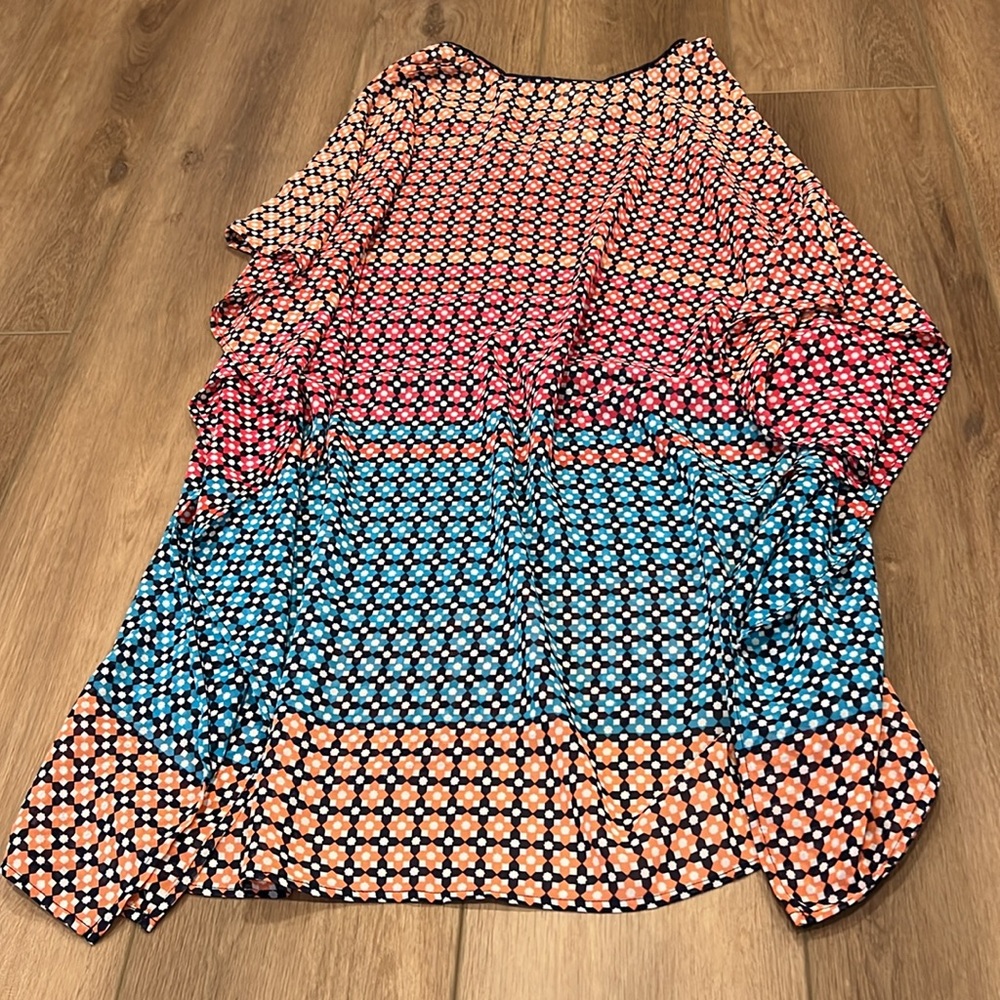 NWT Tommy Bahama Pool Tile V Neck Tunic Swim Coverup Beach Pool Sz Small/Medium - Picture 9 of 9